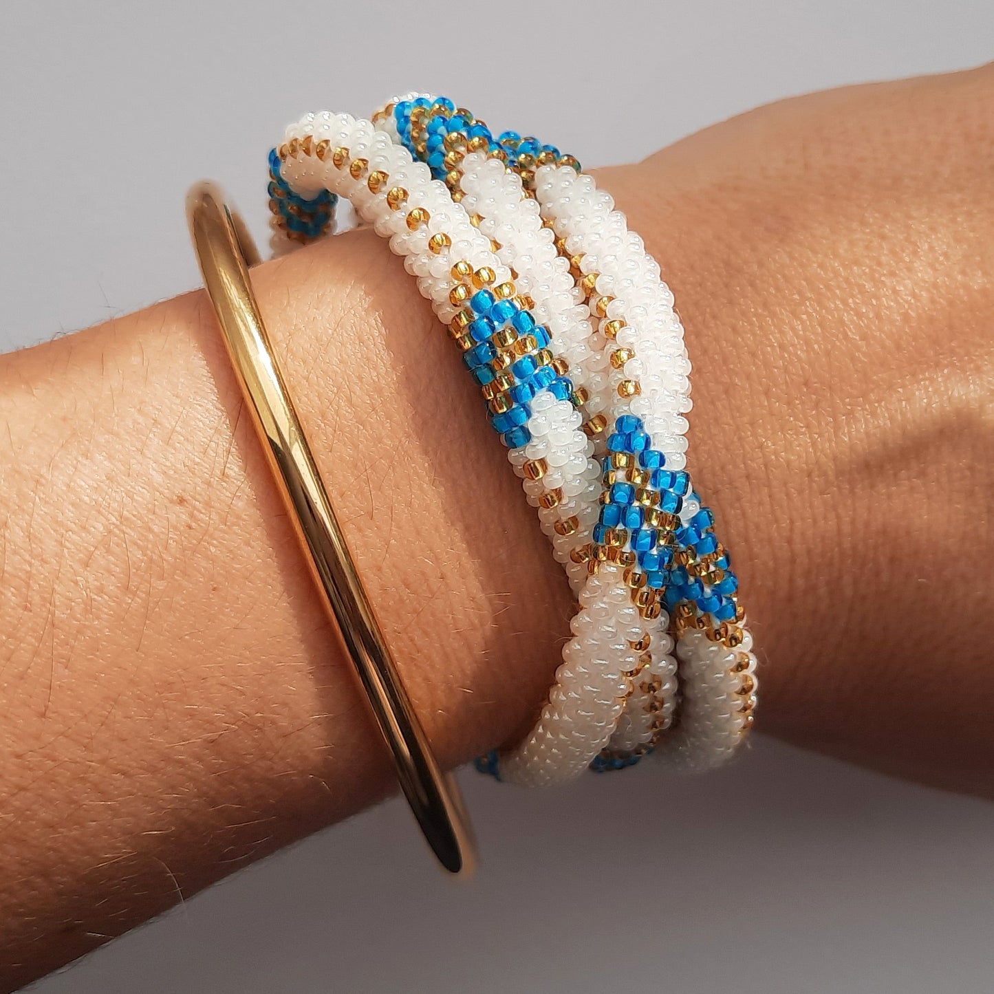 NEPAL WHITE ブレスレット (Ref.1282)