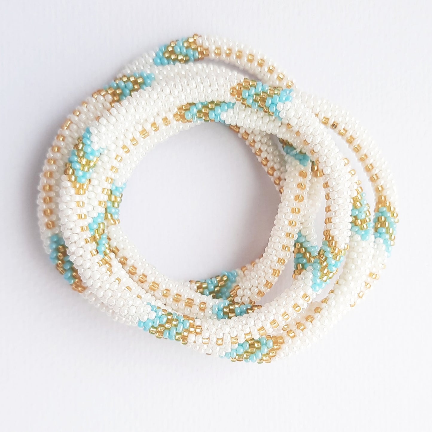 Pulsera NEPAL - BLUE SHELL